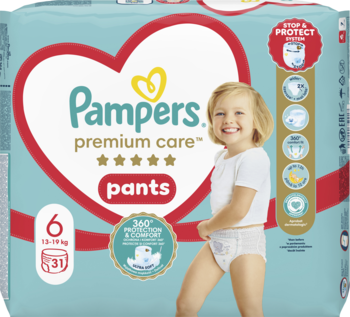 PAMPERS Premium Care pieluchomajtki 6 13 19 kg 31 szt